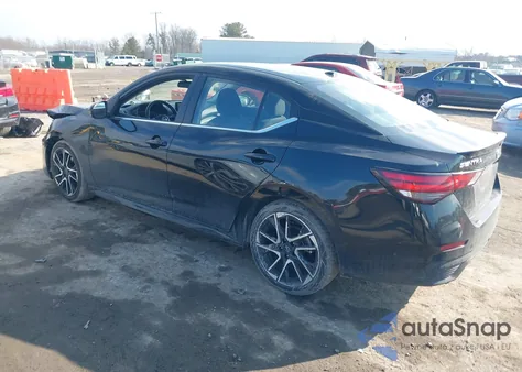 2025 Nissan Sentra Sr from USA, damaged, VIN 3N1AB8DV9SY296294